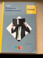 Studieboek Elementaire bedrijfseconomie 1, Ophalen of Verzenden, Beta, Zo goed als nieuw, MBO