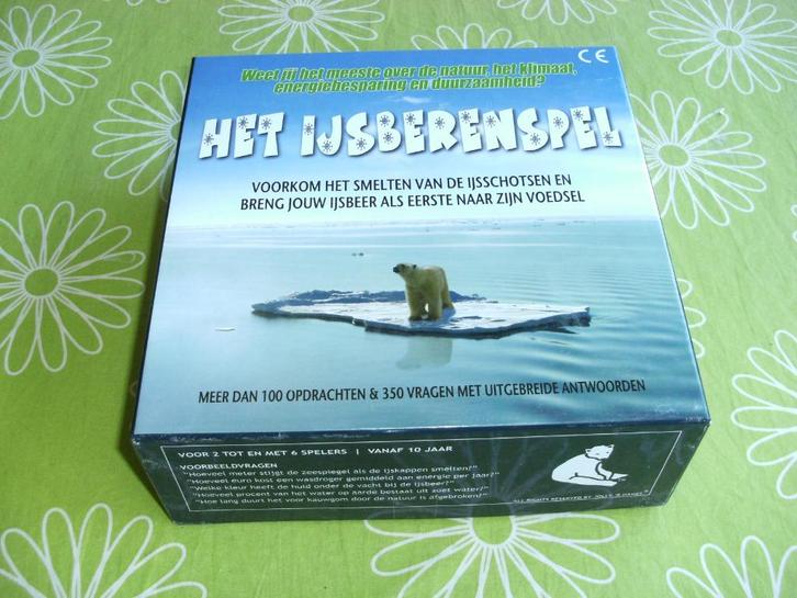 Het IJsberenspel, Hobby en Vrije tijd, Gezelschapsspellen | Bordspellen, Zo goed als nieuw, Een of twee spelers, Drie of vier spelers