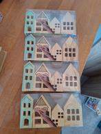 Houten huisjes om te knutselen, Ophalen of Verzenden