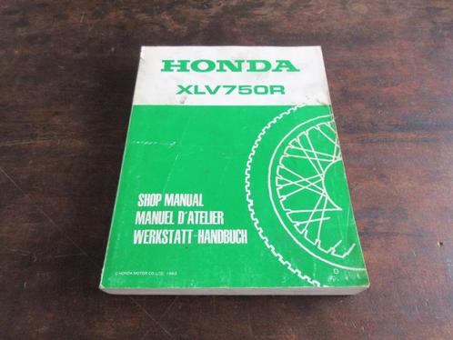 Honda XLV750R Shop manual werkplaatshandboek, Motoren, Handleidingen en Instructieboekjes, Honda, Ophalen of Verzenden