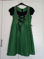Carnaval jurk, tiroler jurk, zwart/groen, maat 44, Carnaval, Partyhits, Maat 42/44 (L), Ophalen of Verzenden