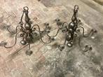 mooie tinnen kroonluchters, Huis en Inrichting, Lampen | Kroonluchters, Ophalen, Gebruikt, Overige materialen, Klassiek