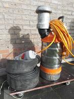 Klokpomp 70m3 slibpomp 400V bouw/slurrypomp + 3,5inch slang, Tuin en Terras, Ophalen, Gebruikt, Elektrisch, Dompelpomp