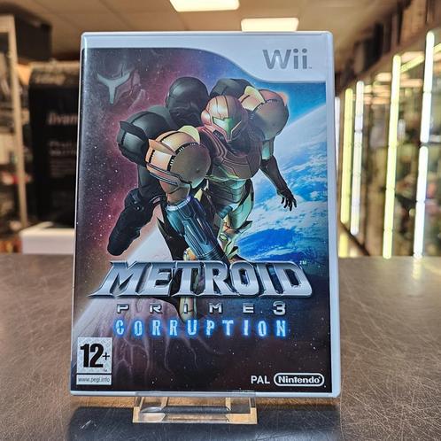 Nintendo Wii Game | Metroid Prime 3 Corruption, Spelcomputers en Games, Games | Nintendo Wii, Zo goed als nieuw