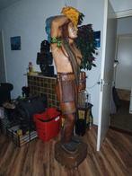 Te koop massieve houten indiaan  vrpr  €795  0626604113, Ophalen