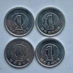Japanse Munten Set - o.a. 1 & 10 Yen, Ophalen of Verzenden, Oost-Azië, Setje, Zilver