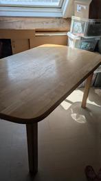eettafel rubberwood, Ophalen, Gebruikt, 50 tot 100 cm, 50 tot 100 cm