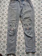 Katten spijkerbroek Monki, Ophalen of Verzenden, Zo goed als nieuw, Blauw, W28 - W29 (confectie 36)