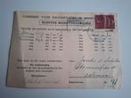 1943 document wo2 Aalsmeer bonkaart wo2, Verzamelen, Ophalen of Verzenden, Duitsland, Boek of Tijdschrift