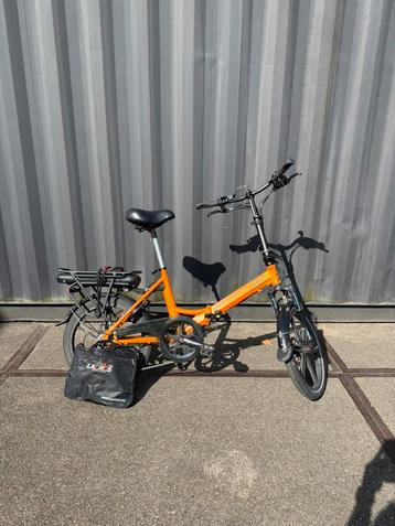 Mooie Lacros S400 elektrische vouwfiets|| 6155KM || Compleet beschikbaar voor biedingen