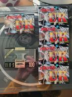 6 cassettebandjes Maxell XL II s en UR, Ophalen of Verzenden, Nieuw in verpakking, Overige genres, 2 t/m 25 bandjes