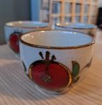 Vintage Kondou Sake Kommen Set van 3 - Japan, Gebruikt, Keramiek, Ophalen of Verzenden, Kom(men)
