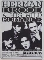 Herman Brood & His Wild Romance reclamebord van metaal deco, Info@deconoord.nl, Deco Noord, Nieuw, Ophalen of Verzenden