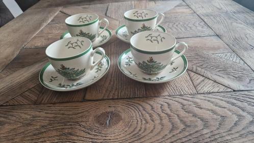 Spode christmas tree kop en schotels kerst kerstservies, Huis en Inrichting, Keuken | Servies, Zo goed als nieuw, Kop(pen) en/of Schotel(s)