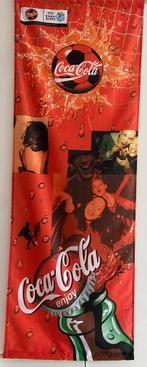 Coca Cola banner / reclame doek., Ophalen, Zo goed als nieuw, Reclamebord