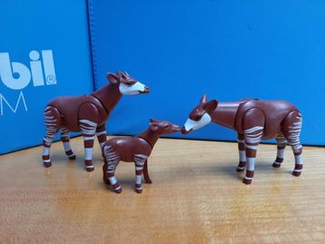 wild life safari dierentuin okapi gezin 6643 100% als nieuw beschikbaar voor biedingen