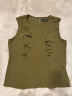 Blouse groen zonder mouwen nieuw met prijskaaty vera moda, Ophalen of Verzenden, Nieuw, Groen
