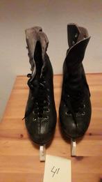 Zwarte kunstschaatsen - Maat 41, Ophalen of Verzenden, Gebruikt, Kunstschaatsen, Overige merken