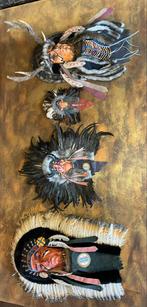 Indiaan 4x wanddecoratie, Antiek en Kunst, Ophalen of Verzenden