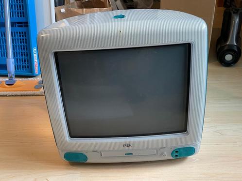 iMac Bondi Blue (incl toetsenbord), Computers en Software, Apple Desktops, Gebruikt, iMac, HDD, Minder dan 2 Ghz, Minder dan 4 GB