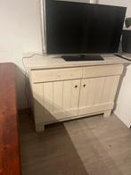 Gratis Witte kast / dressoir / conmode - Stevig Hout, Ophalen, Gebruikt, 100 tot 150 cm, 75 cm of meer
