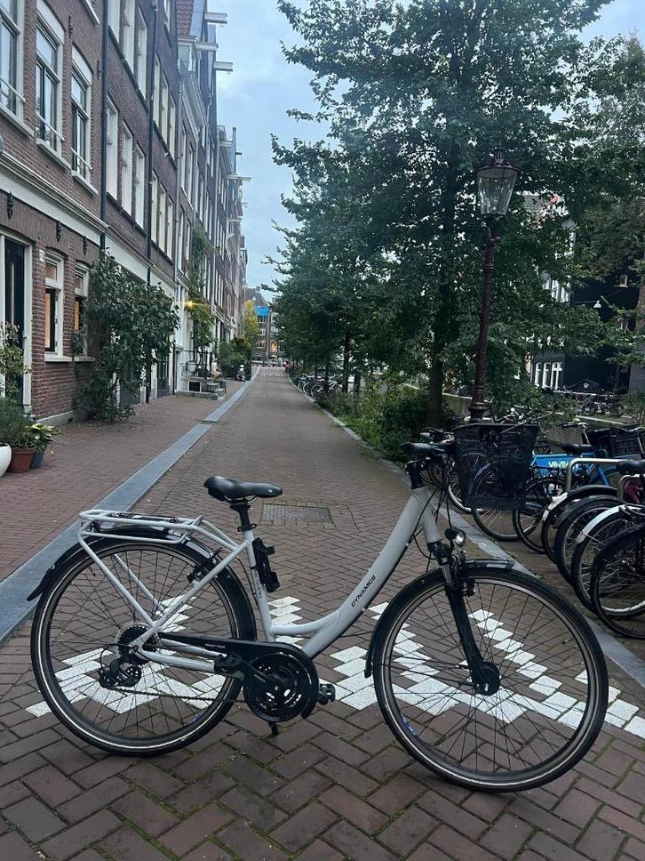 Dynamics Magic Tour MKII – 28 inch – met slot, helm & manden, Fietsen en Brommers, Fietsen | Dames | Damesfietsen, Zo goed als nieuw