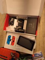Nintendo Switch - Complete Set!, Spelcomputers en Games, Spelcomputers | Nintendo Switch, Ophalen, Met games, Met 2 controllers