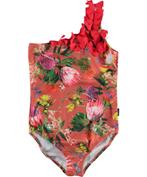 Badpak nai australian flowers van MOLO maat 152 #NIEUW#, Kinderen en Baby's, Kinderkleding | Kinder-zwemkleding, Nieuw, Maat 152