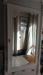 Taupe gespoten prachtig brocante kast, Ophalen of Verzenden, Zo goed als nieuw, 25 tot 50 cm