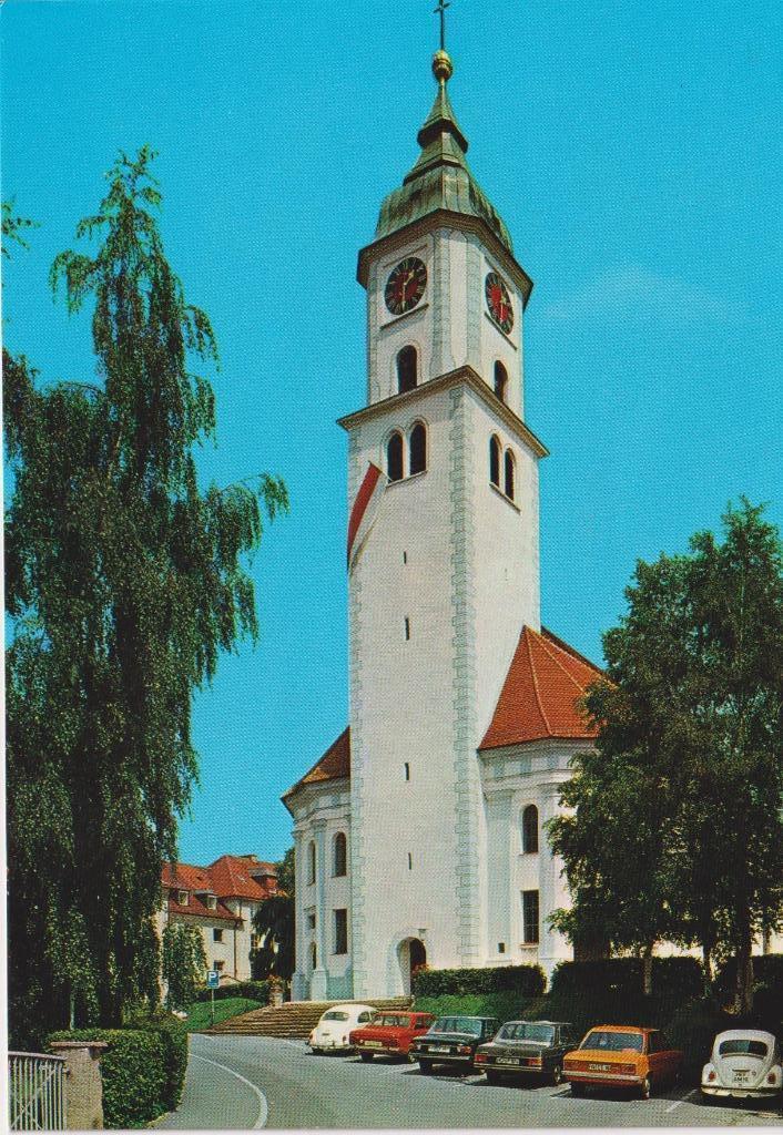 Duitsland, Bad Wurzbach met auto's VW K70 , VW Kever, Verzamelen, Ansichtkaarten | Buitenland, Ongelopen, Duitsland, 1960 tot 1980