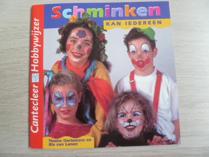 Schminken kan iedereen: boekje. Met v.b. en uitleg/foto's., Boeken, Hobby en Vrije tijd, Nieuw, Overige onderwerpen, Geschikt voor kinderen