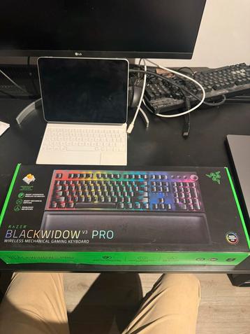 Razer Blackwidow V3 Pro Wireless Yellow - Nieuw! beschikbaar voor biedingen