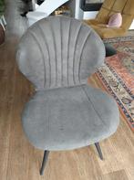 Grijze bruine taupe eetkamerstoel, Ophalen of Verzenden, Gebruikt