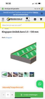 Unidek Aero 3.5 - 130mm (3000mm) Nieuw, Doe-het-zelf en Verbouw, Overige kleuren, Nieuw, Minder dan 5 m², Hout