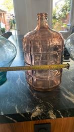 3 Grote glazen vazen, Overige kleuren, Ophalen of Verzenden, Minder dan 50 cm, Glas