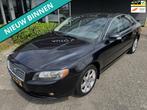 Volvo S80 2.5 T Momentum LPG G3/ECC/CRUISE/LEDER/LMV APK+NAP, Zwart, 1571 kg, Particulier, Stoelverwarming