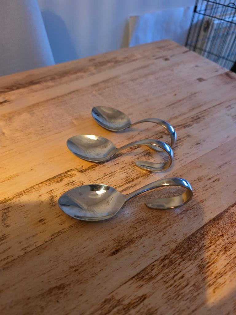 3 x lepel, Ophalen of Verzenden, Rvs of Chroom