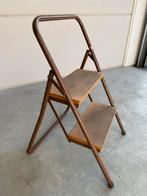 Vintage keukentrapje, planten tafeltje, Ophalen, Hout