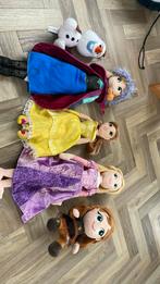 Knuffels disney: anna, belle, olaf, rapunzel, Kinderen en Baby's, Speelgoed | Knuffels en Pluche, Ophalen of Verzenden, Gebruikt