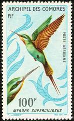 COMOREN 24 - Dieren: vogels (bijeneter), Ophalen of Verzenden, Postfris, Dier of Natuur