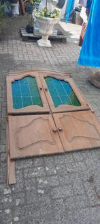 Eiken Kastfront met Glas - Pipo/Woonwagen Decoratie, Doe-het-zelf en Verbouw, Deuren en Horren, Ophalen