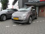 Fiat 500 C 0.9 TwinAir Turbo Lounge, Gebruikt, Euro 6, Cabriolet, Leder en Stof