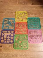 Tuppertoys vintage tekensjablonen 1987. Tupperware, Hobby en Vrije tijd, Tekenen, Ophalen, Zo goed als nieuw