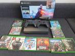 Xbox One X 1TB Special Edition-Gold Rush, Spelcomputers en Games, Ophalen, Met games, Met 2 controllers, Zo goed als nieuw