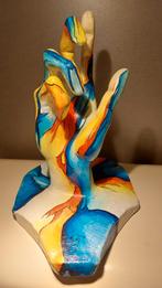 Kleurrijk Hand Sculptuur, Ophalen of Verzenden