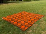 vintage didas retro deken uit de jaren 70 – 2,35 x 2,10 m, Ophalen of Verzenden, /, /, /