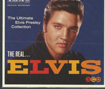 Elvis Presley - The real Elvis = 3cd = seal = 6,99