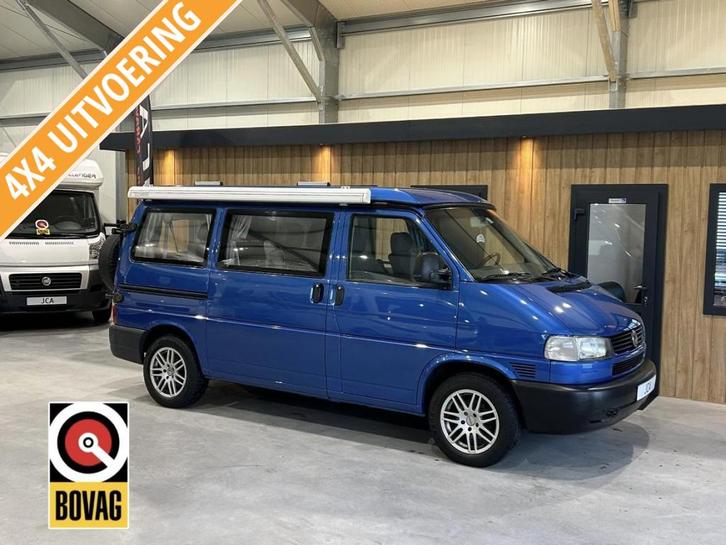 Volkswagen California 4X4 Hefdak/AIRCO 2.5TDI 102PK, Caravans en Kamperen, Campers, Bedrijf, tot en met 4, Buscamper of Camperbus