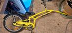 Aanhangfiets geel, Ophalen, Gebruikt
