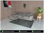 GRATIS LEVERING Loungebank Grijs 270x150 REFURBISHED, 250 tot 300 cm, Hoekbank, Ophalen of Verzenden, Zo goed als nieuw